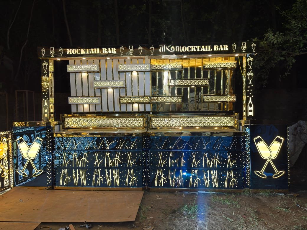 Mocktail Catering Counter